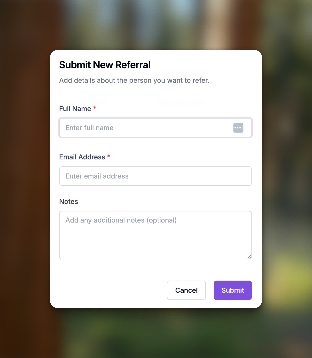 affiliate-portal-referral-submission