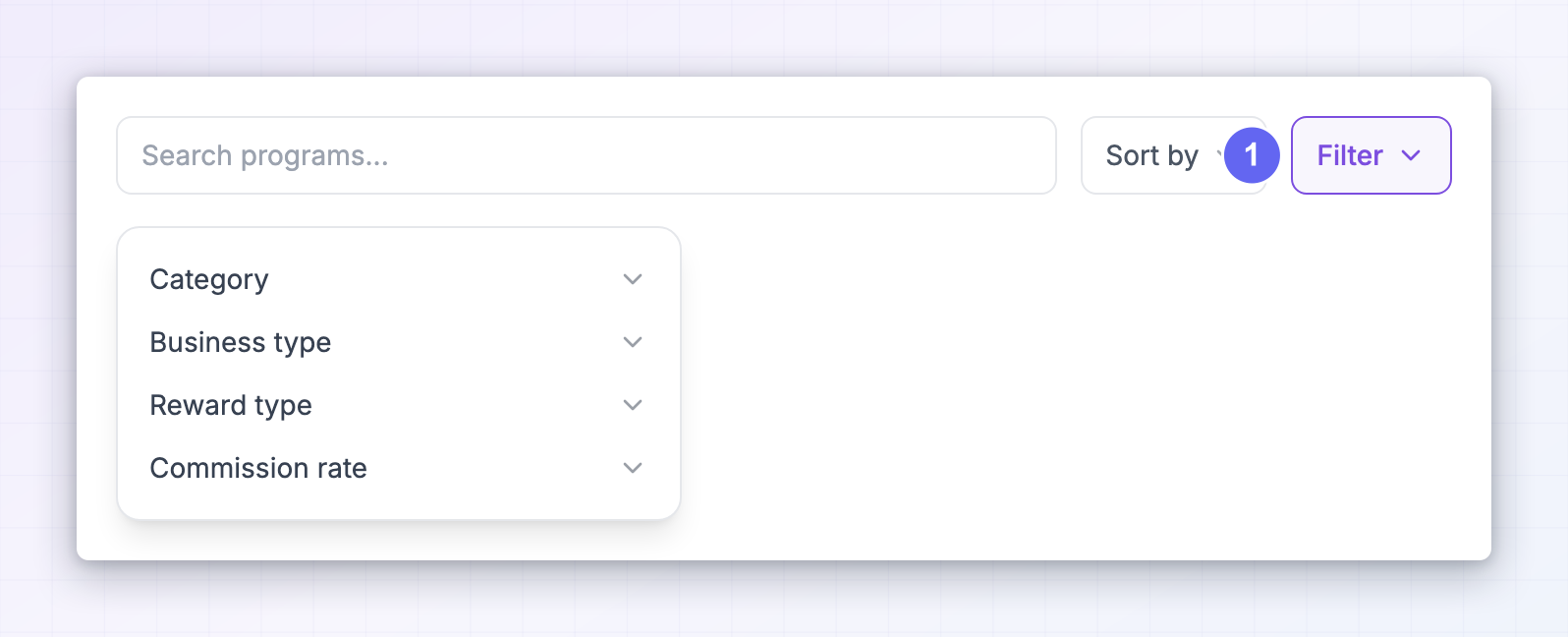 all-programs-filters